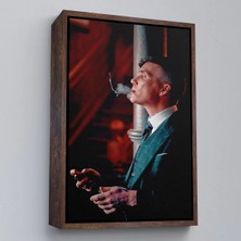 Uslucan Alışveriş Ahşap Çerçeveli Thomas Shelby - Tommy Shelby TABLO-7843