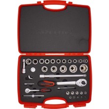 EstoreBox 1/4"-1/2" Lokma Ahahtar Takimi 35 Prç.