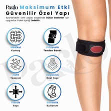 Parlo Ortopedik Tendon Bandı Ayarlanabilir Silikon Pedli Diz Altı Destek Bandı