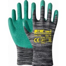 Cmc 1740 Yeşil Latex Eldiven | 12 Adet - 3/4