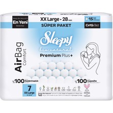 Sleepy Bio Natural Airbag No 7 Xxl 28'li (2'li Paket)
