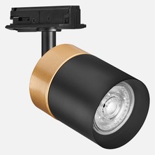 Ledvance Tracklight Cylinder Gd Bk Siyah GU10 Tekli Sıva Üstü LED Spot