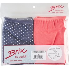 Brix Kadın 2'li Bato Slıp L (3'li Paket)