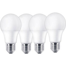 Ledx Al-Ll9-4 9 Watt 6500K Beyaz E27 Duy 4'lü Avantajlı Paket Ampul