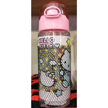 Ada Çanta Kırtasiye Hello Kitty Figürlü Lisanslı Plastik Matara 550 ml