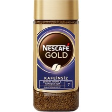 Nescafe Gold Çözülebilir Kahve 100 G Kafeinsiz - Premium Aroma 6'li Avantaj Paketi