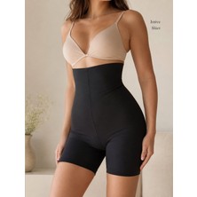 Intive Lingerie Papatya Yüksek Bel Beli Silikonlu Ultra Yüksek Bel Şort Korse