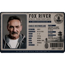 Neora Prison Break Charles Westmoreland Fox River Parodi Kart | Koleksiyon Kartı