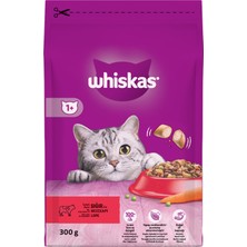 Whiskas Biftek ve Havuçlı Kuru Kedi Maması 300 G (6'li Paket)