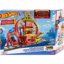 Hot Wheels Çember Pistli Itfaiye Istasyonu