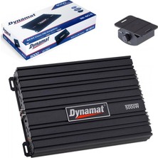 Dynamat Rk-80.4 Oto Anfi Stereo 5000 Watt 4 Kanal Bass Kontrol