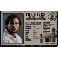 Neora Prison Break Charles Patoshik (Haywire) Fox River Parodi Kart | Koleksiyon Kartı
