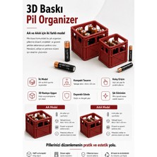 Farmatek Aa ve Aaa Pil Organizer  2 Li Set / 32 Pil