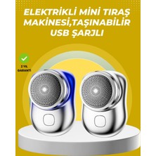 Sepetopia Taşınabilir, Cep Boyunda, Şarjlı Elektrikli Tıraş Makinesi