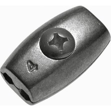 Stabilit Tel Halat Kelepçesi 4 Mm, 2 Adet (5'li Paket)