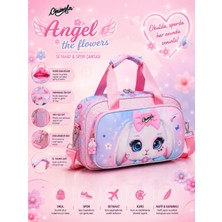 Chimola Angel The Flowers Cute Cub Rabbit Kız Çocuk Seyahat Çantası - BP122