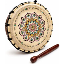 Dünyadan Hediyeler Şaman Davulu 30CM Motifli Şamanik Mandala Davulu