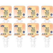 Tork Lüks Şampuan Saç ve Vücut Kremi Mini S5 525 ml 8\'li Koli (Premium) (425662)
