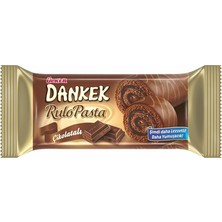 Ülker Dankek Rulo Pasta Çikolatalı 235 G - Yumuşacık Pandispanya Keki 3'li Ekonomik Paket