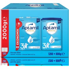 Aptamil Pronutra 3 Devam Sütü 9-12 Ay 1.200+800 G