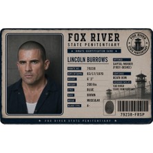 Neora Prison Break Lincoln Burrows Fox River Parodi Kart | Koleksiyon Kartı