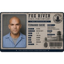 Neora Prison Break Fernando Sucre Fox River Parodi Kart | Koleksiyon Kartı