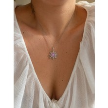 Sirius Jewelry Shop 316 L Çelik Silver Rapunzel Çelik Kolye