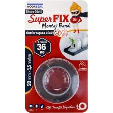 Kaia Life Vodaseal Superfix Çift Taraflı Montaj Bandı 20 mm x 1,5 Metre