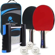 Loki Masa Tenisi 2 Raket+3 Top+1 File+1 Çanta Süper Kaliteli Set Ittf Onaylı