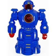 1102B Pilli Müzikli Işıklı Full Robot