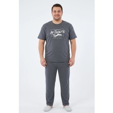 Fames Büyük Beden Erkek Born Original Yazılı Pijama Takımı