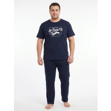 Fames Büyük Beden Erkek Born Original Yazılı Pijama Takımı