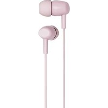 Xo EP50 3.5mm Aux Girişli Mikrofonlu Kablolu Kulaklık - Hd Ses Kalitesi, Multimedya Tuşlu ve Silikon Uçlu Kulak Içi Kulaklık - Mavi (Pembe)