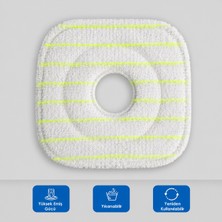 Servisevinde Moplamax Deerma Parex Wondero Mikrofiber Mop Bezi 2 Adet