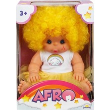 20040 Afro Kıvırcık Saçlı Bebek 23 cm -Nessiworld
