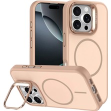 Eseno Select iPhone 16 Pro Max Uyumlu Kılıf Joko Flexa MagSafe Kapak - Gold (Altın)