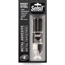 Kaia Life Selsil Epoksi Metal Yapıştırıcı Enjektör 5 Dakika 28 gr