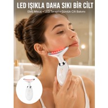 Yüz ve Boyun Için LED Işık Terapili Bakım Cihazı Yeni Nesil