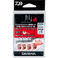 Daiwa Gekkabijin Sw Light Jig Head Ss (Red Glow) Lrf Iğnesi