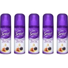 EstoreBox Sesu Sir Ağda Temizleyici Bakım Yağı Böğürtlen & Badem 5X150ML