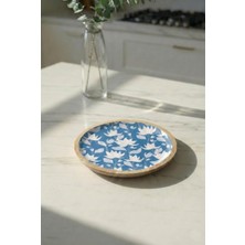 Mango Agacı Pasta Tabağı & Sunum Tabağı 20 cm Desenli