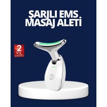 Yüz ve Boyun Sıkılaştırıcı Cilt Bakım Cihazı | Ems Mikro Akım & Kırışıklık Giderici