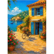 1000 Parça -  By The Sea (Deniz Kıyısında Bisiklet)