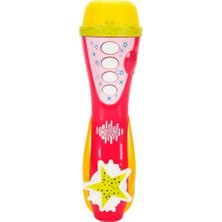 Pembe Karaoke Mikrofonu