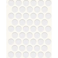 Kaia Life Yapışkanlı Vida Tapası (Beyaz) 10 mm