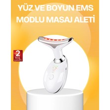7 Renk LED Işık Terapili Cilt Bakım Cihazı USB Şarjlı