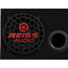 Reiss 20CM Bass Koruma Kapağı Siyah - Reiss Logolu Subwoofer Koruma Kapağı 20CM - 1 Adet