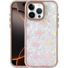 Eseno Select iPhone 16 Pro ile Uyumlu Lumi Desenli Kapak Çöl Titanyum