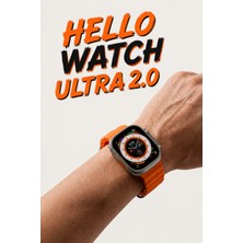 Hello Watch Ultra 2.0 49MM Hd Ekran Bluetooth Aramalı Android Ios Uyumlu Akıllı Saat