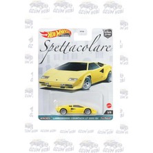 Hot Wheels Premium Car Culture Spettacolare Lamborghini Countach Lp 5000 Qv